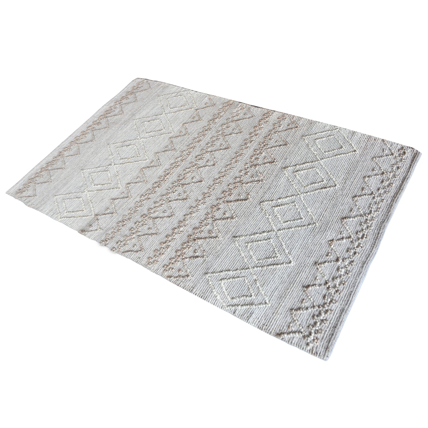 Area Rug, Bedroom Rug, Living Room Rug, Living Area Rug, Indian Rug, Office Carpet, Office Rug, Shop Rug Online, Hemp, Natural, Pitloom, All Loop, geometric 