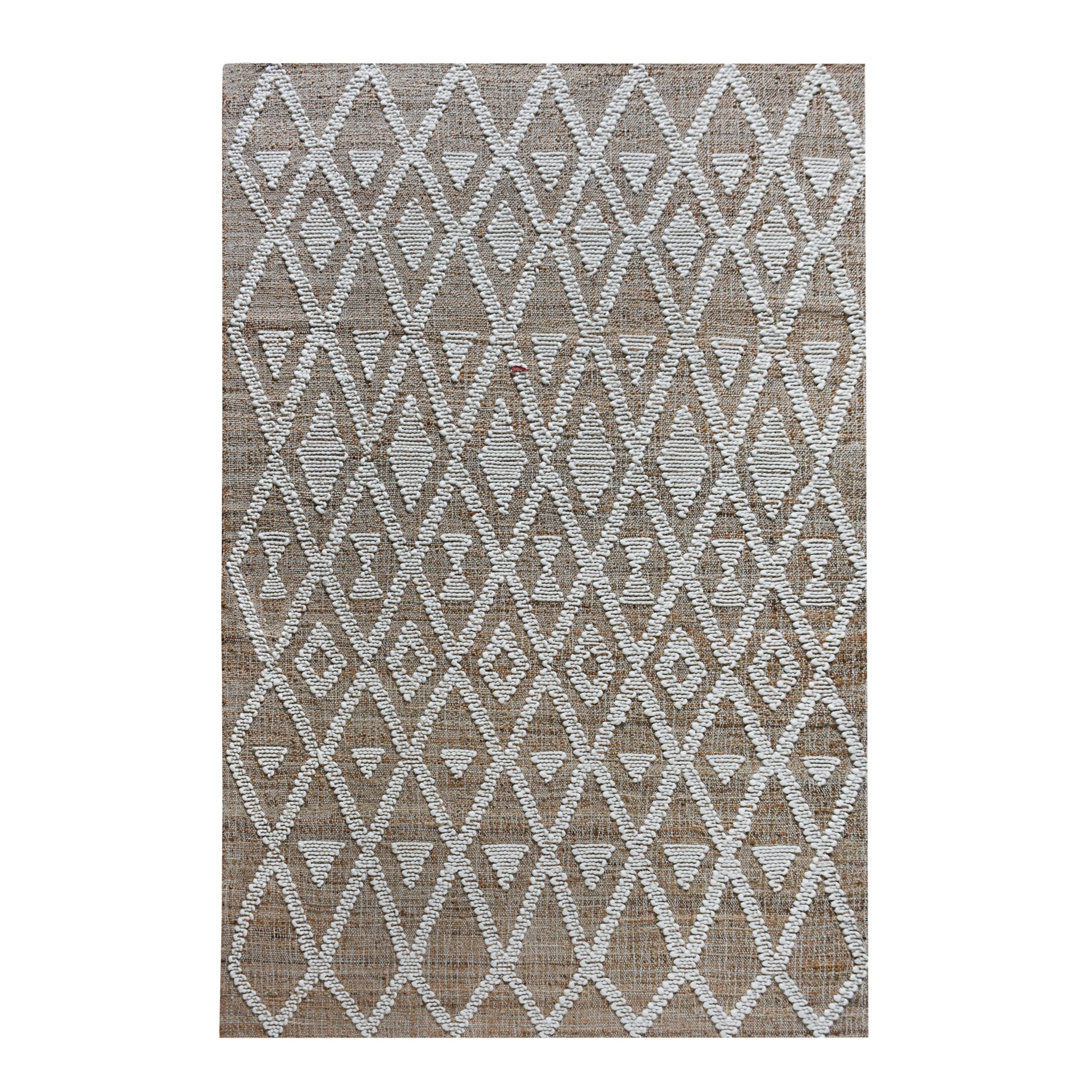 Area Rug, Bedroom Rug, Living Room Rug, Living Area Rug, Indian Rug, Office Carpet, Office Rug, Shop Rug Online, Jute, Wool, Natural, Natural White, Punja, Flat Weave, geometric 