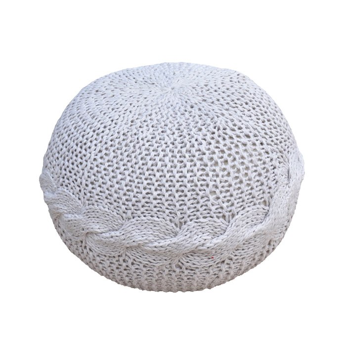 DAMSEL ROUND POUF - PET