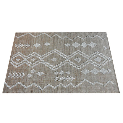 Area Rug, Bedroom Rug, Living Room Rug, Living Area Rug, Indian Rug, Office Carpet, Office Rug, Shop Rug Online, Hemp, Wool, Natural, Natural White, Punja, Flat Weave, Traditional