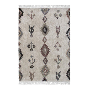 Area Rug, Bedroom Rug, Living Room Rug, Living Area Rug, Indian Rug, Office Carpet, Office Rug, Shop Rug Online, Cotton, Natural White, Multi, Bm Fn, All Cut, bohemian 