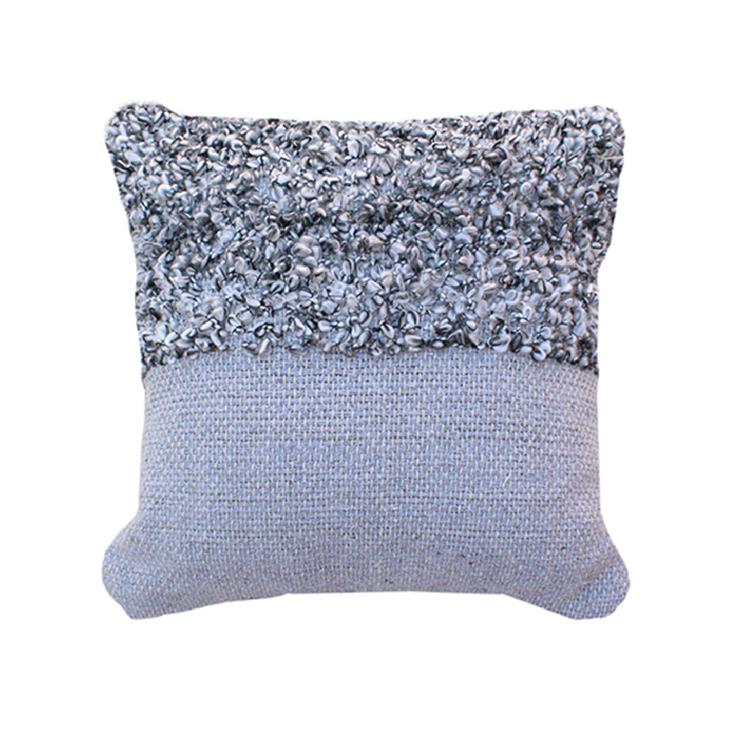 Dayton Pillow, Cotton, Pet, Grey, Pitloom, All Loop