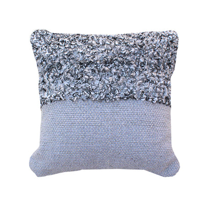 Dayton Pillow, Cotton, Pet, Grey, Pitloom, All Loop