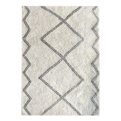 Area Rug, Bedroom Rug, Living Room Rug, Living Area Rug, Indian Rug, Office Carpet, Office Rug, Shop Rug Online, Nz Wool, Natural White, Grey, Geometrical