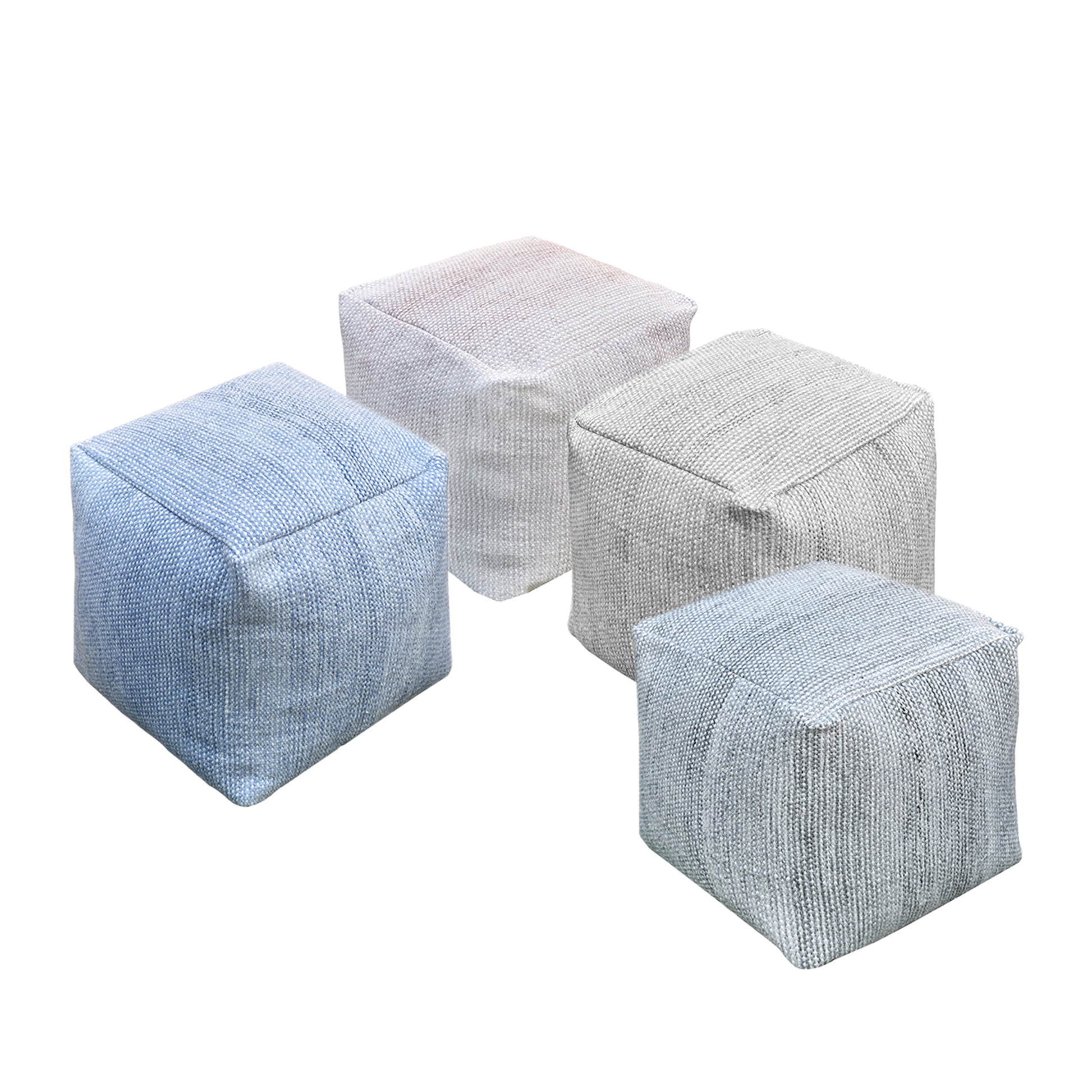 Ellos Pouf, Pet, Pitloom, Flat Weave