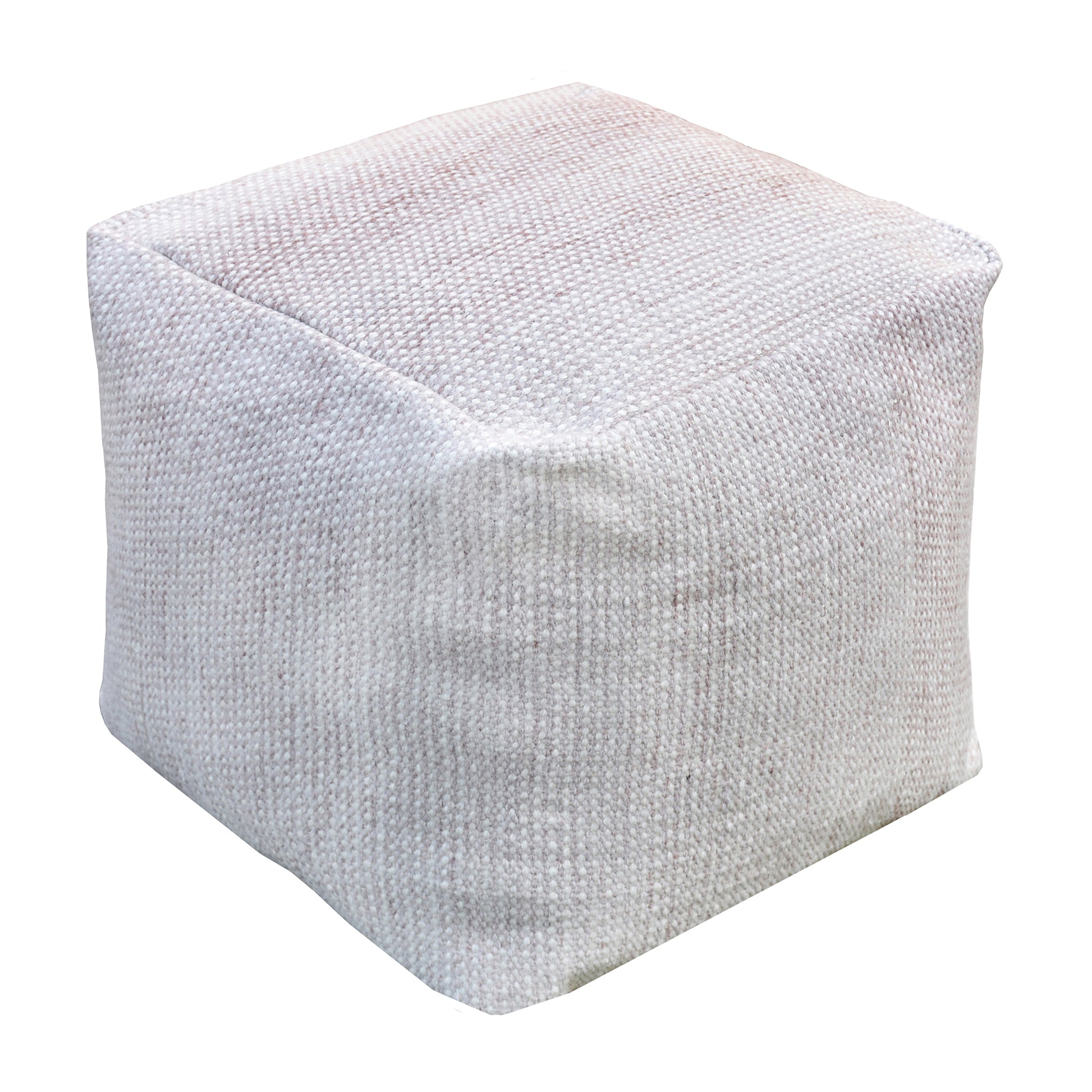 Ellos Pouf, Pet, Rose, Pitloom, Flat Weave