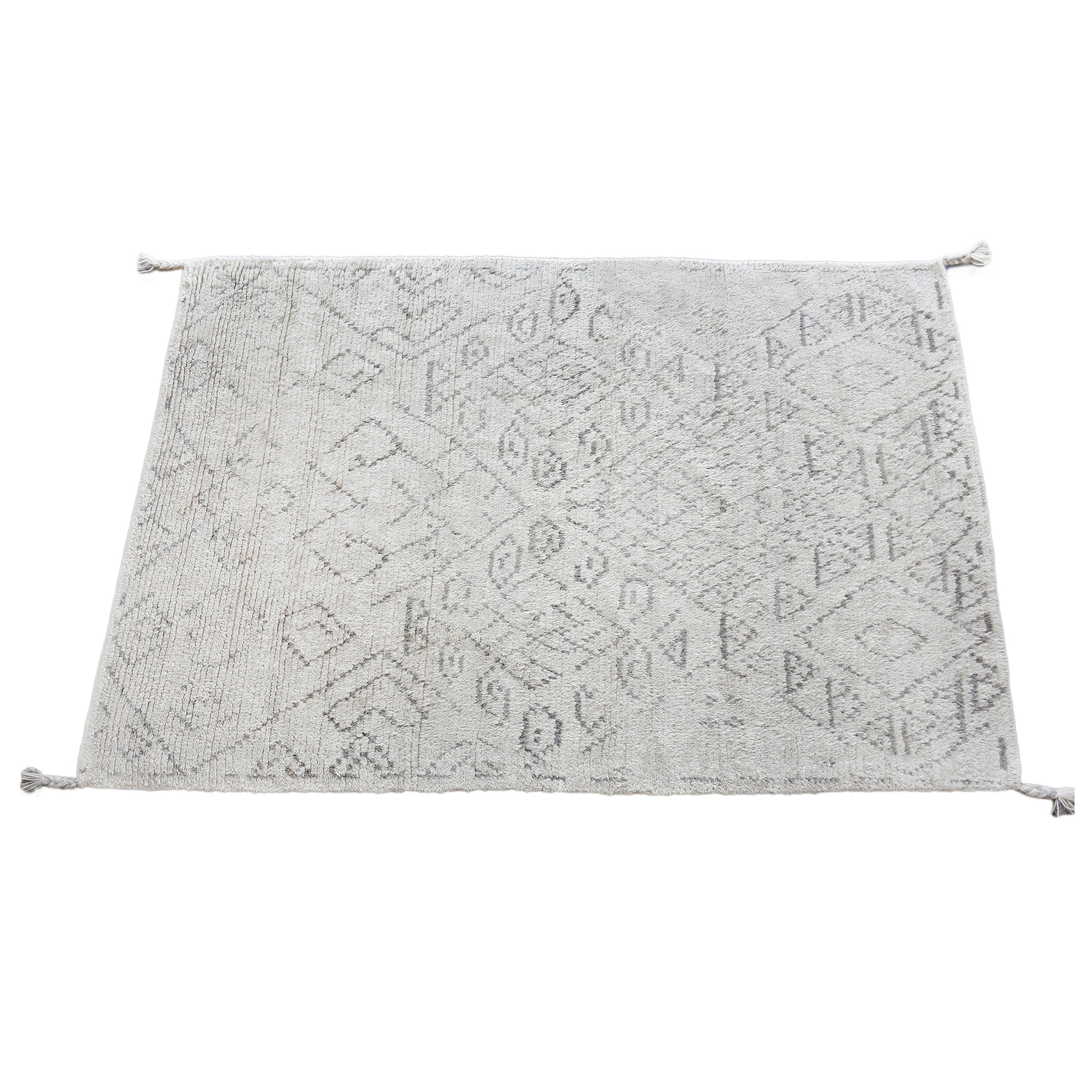Area Rug, Bedroom Rug, Living Room Rug, Living Area Rug, Indian Rug, Office Carpet, Office Rug, Shop Rug Online, Wool, Natural White, Grey, Hand knotted, All Cut, abstract 