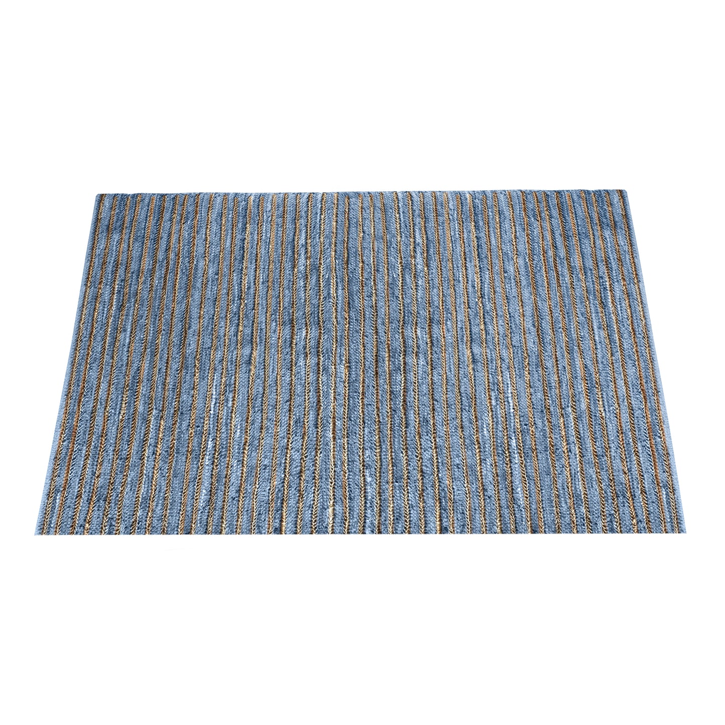 Area Rug, Bedroom Rug, Living Room Rug, Living Area Rug, Indian Rug, Office Carpet, Office Rug, Shop Rug Online, Hemp, Leather, Dark Grey, Pitloom, Flat Weave, Stripes