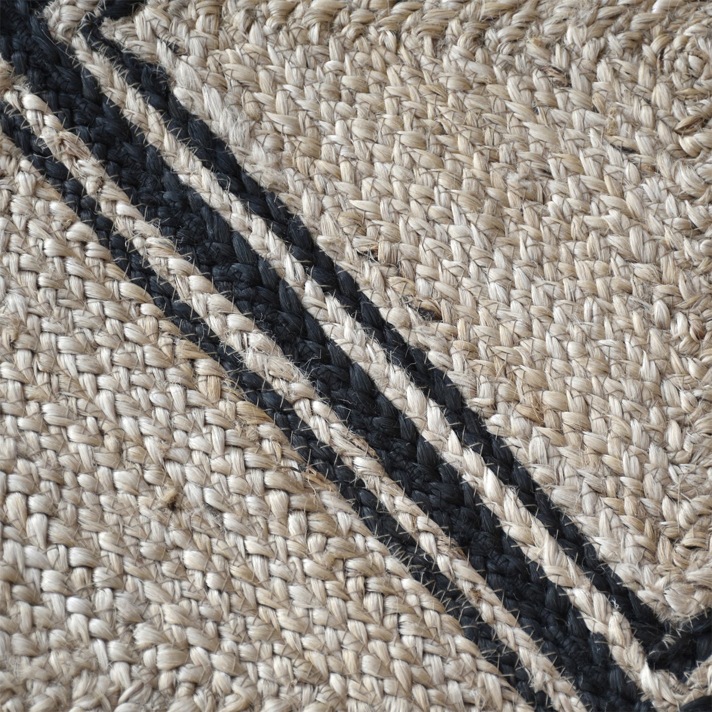 Area Rug, Bedroom Rug, Living Room Rug, Living Area Rug, Indian Rug, Office Carpet, Office Rug, Shop Rug Online, Hemp, Natural, Charcoal, Hm Stitching, Flat Weave, Geometrical