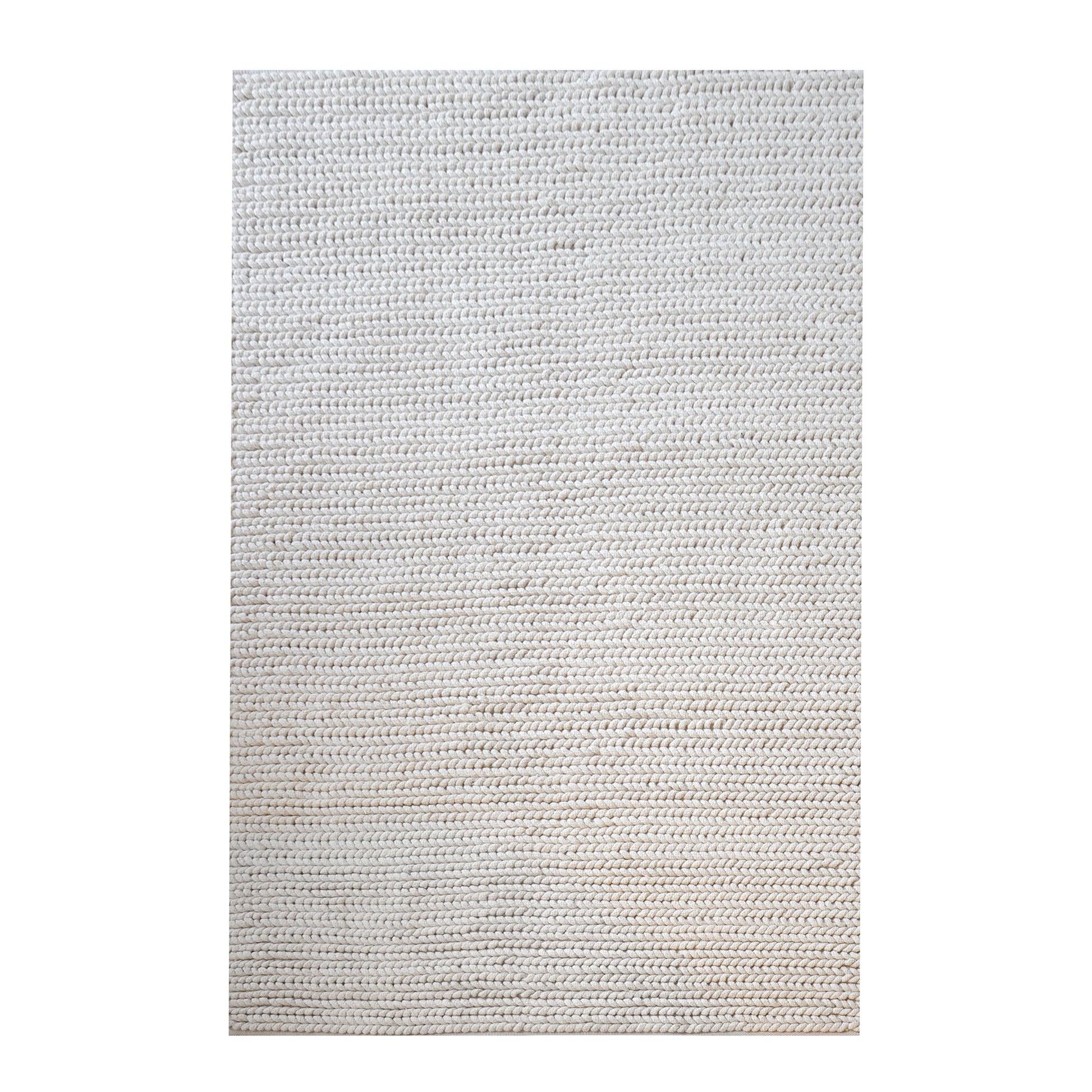 Area Rug, Bedroom Rug, Living Room Rug, Living Area Rug, Indian Rug, Office Carpet, Office Rug, Shop Rug Online, Wool, Natural White, Pitloom, All Loop, Braided