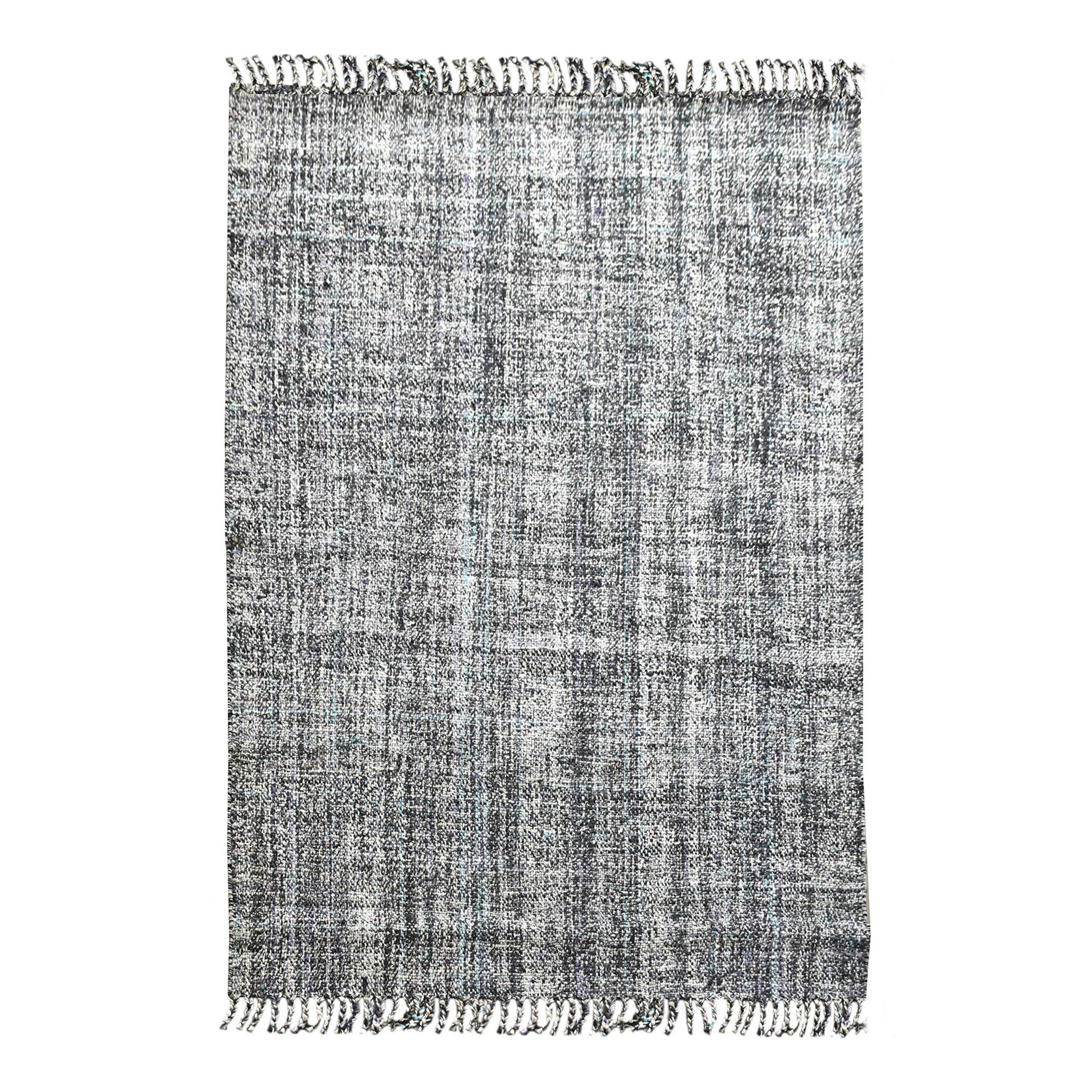 Area Rug, Bedroom Rug, Living Room Rug, Living Area Rug, Indian Rug, Office Carpet, Office Rug, Shop Rug Online, Hemp, Wool, Viscose Blend, Natural Grey, Charcoal, Punja, Flat Weave, Textured