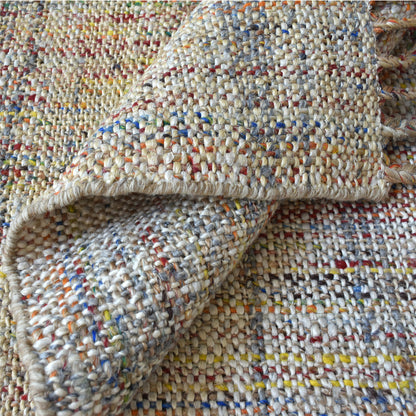 Area Rug, Bedroom Rug, Living Room Rug, Living Area Rug, Indian Rug, Office Carpet, Office Rug, Shop Rug Online, Hemp, Wool, Viscose Blend, Natural, Multi, Punja, Flat Weave, Textured