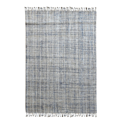 Area Rug, Bedroom Rug, Living Room Rug, Living Area Rug, Indian Rug, Office Carpet, Office Rug, Shop Rug Online, Hemp, Wool, Viscose Blend, Natural, Navy, Punja, Flat Weave, Textured