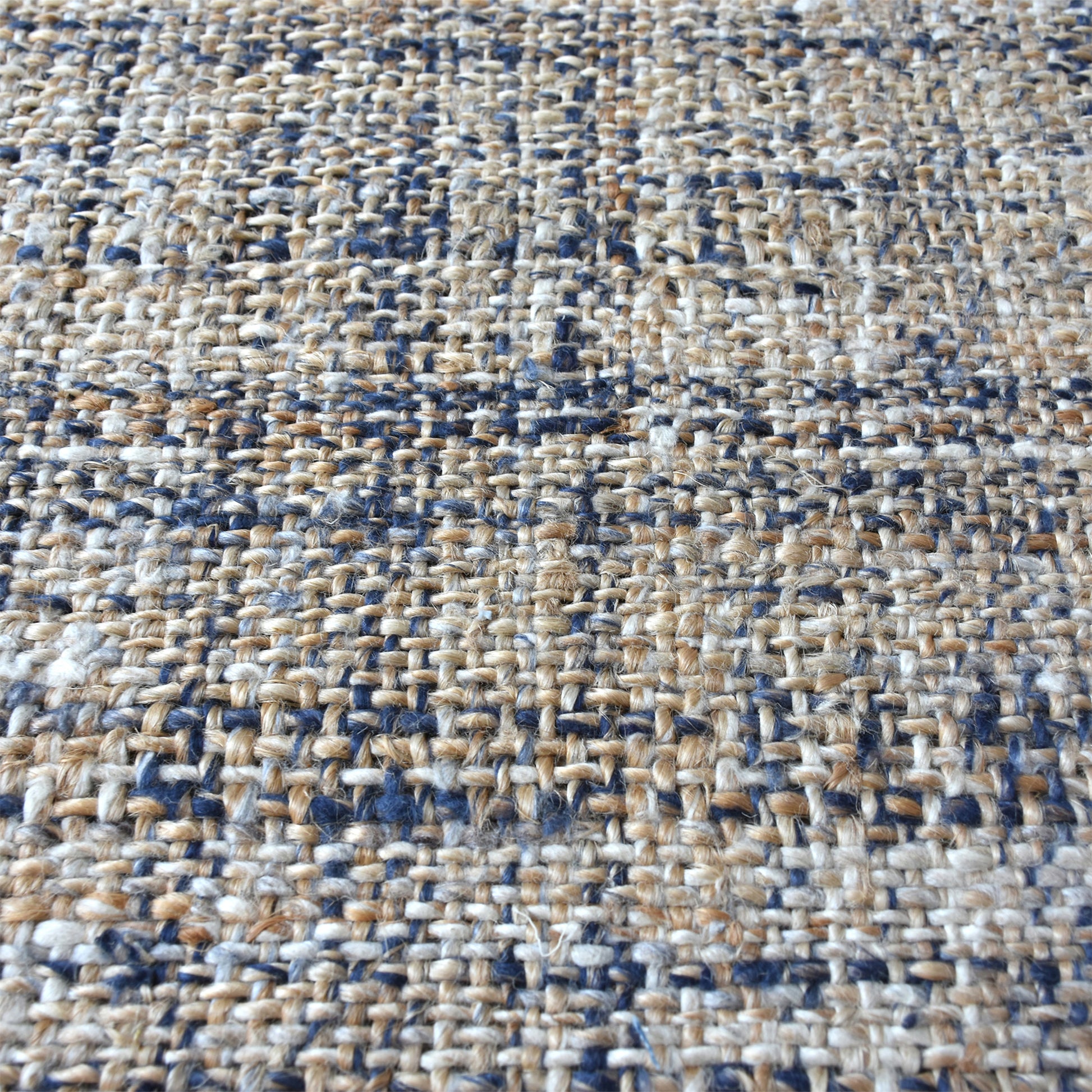 Area Rug, Bedroom Rug, Living Room Rug, Living Area Rug, Indian Rug, Office Carpet, Office Rug, Shop Rug Online, Hemp, Wool, Viscose Blend, Natural, Navy, Punja, Flat Weave, Textured