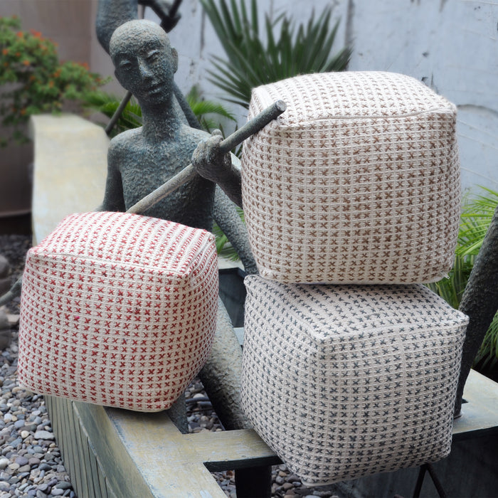 FENDI POUF - COTTON/ HEMP