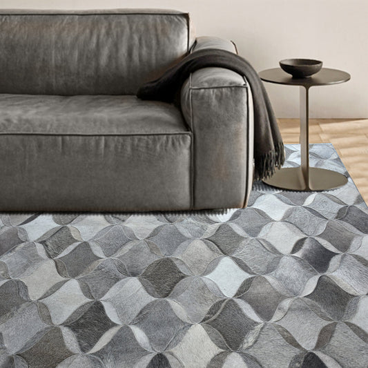 Area Rug, Bedroom Rug, Living Room Rug, Living Area Rug, Indian Rug, Office Carpet, Office Rug, Shop Rug Online, Hair On Hide, Pearl Grey, Hm Stitching, Flat Weave, Textured