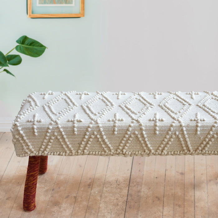 FOSSA BENCH - WOOL