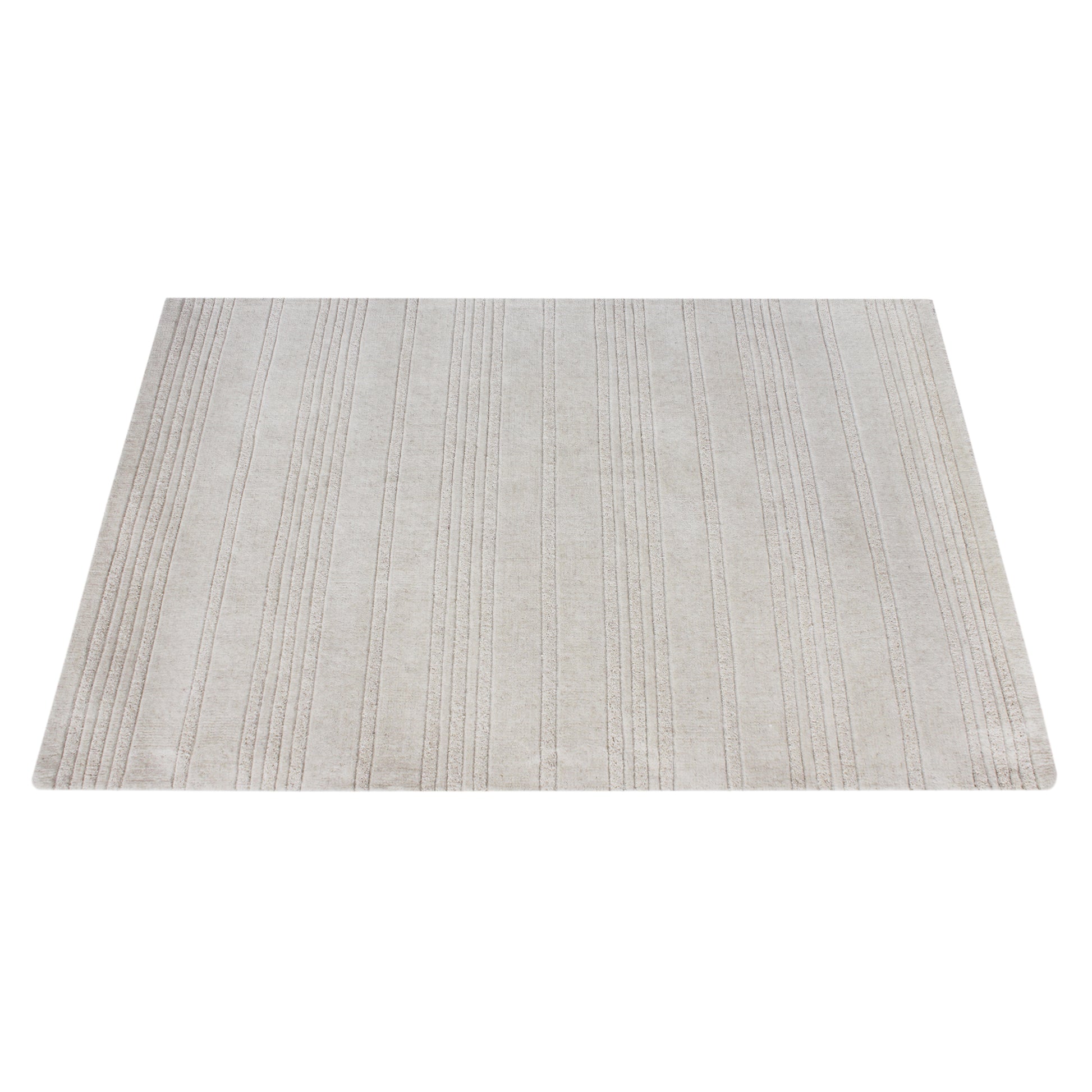 Area Rug, Bedroom Rug, Living Room Rug, Living Area Rug, Indian Rug, Office Carpet, Office Rug, Shop Rug Online, Wool, Natural White, Hand woven, All Cut, Minimal