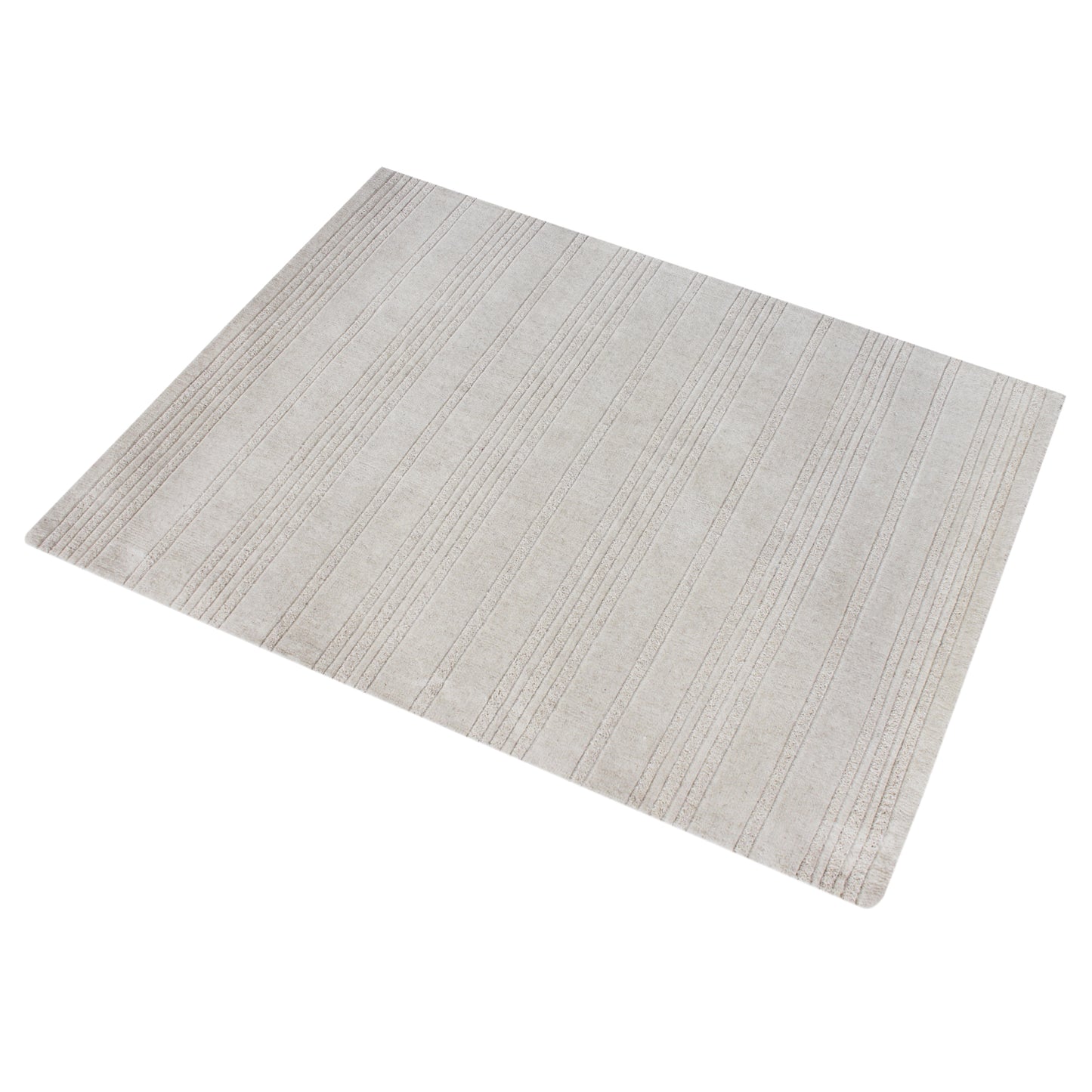 Area Rug, Bedroom Rug, Living Room Rug, Living Area Rug, Indian Rug, Office Carpet, Office Rug, Shop Rug Online, Wool, Natural White, Hand woven, All Cut, Minimal