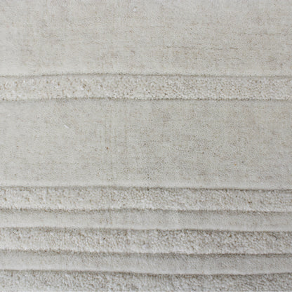 Area Rug, Bedroom Rug, Living Room Rug, Living Area Rug, Indian Rug, Office Carpet, Office Rug, Shop Rug Online, Wool, Natural White, Hand woven, All Cut, Minimal