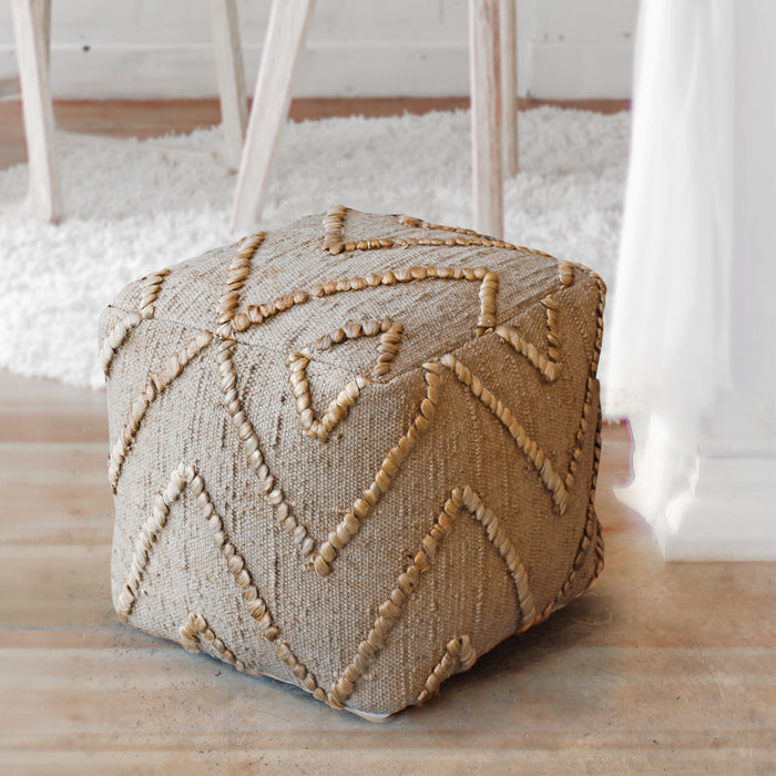 GAVEL POUF - HEMP