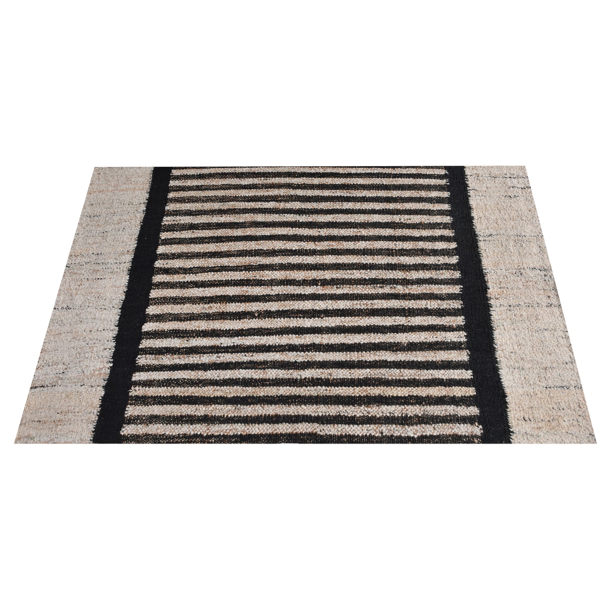 Area Rug, Bedroom Rug, Living Room Rug, Living Area Rug, Indian Rug, Office Carpet, Office Rug, Shop Rug Online, Jute Wool Blend, Natural, Charcoal, Punja, Flat Weave, geometric