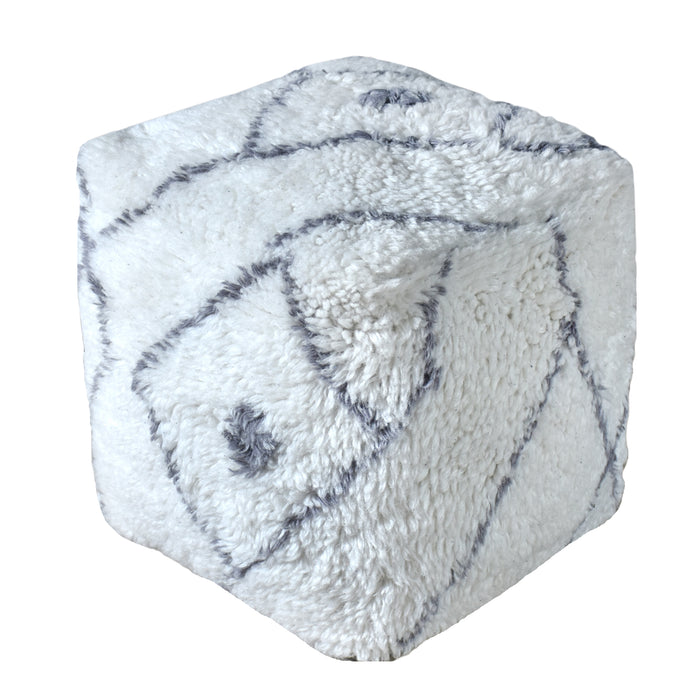 GISORS POUF - NZ WOOL