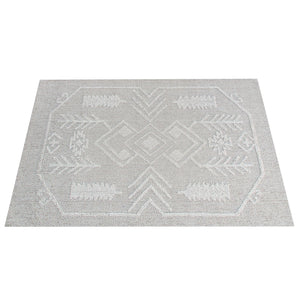 Area Rug, Bedroom Rug, Living Room Rug, Living Area Rug, Indian Rug, Office Carpet, Office Rug, Shop Rug Online, Wool, Natural White, Beige, Hand woven, All Loop, Modern