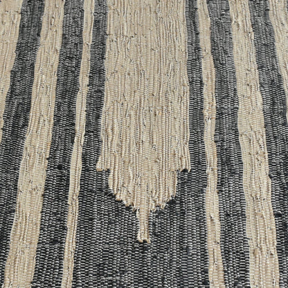 Area Rug, Bedroom Rug, Living Room Rug, Living Area Rug, Indian Rug, Office Carpet, Office Rug, Shop Rug Online, Leather, Beige, Charcoal, Pitloom, Flat Weave , Geometrical