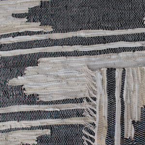 Area Rug, Bedroom Rug, Living Room Rug, Living Area Rug, Indian Rug, Office Carpet, Office Rug, Shop Rug Online, Leather, Beige, Charcoal, Pitloom, Flat Weave , Geometrical
