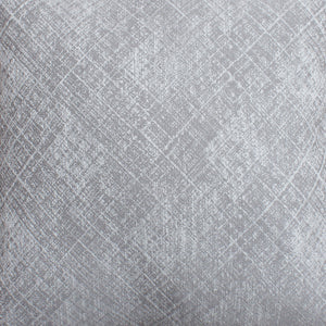 Gradesh Cushion, Blended Fabric, Grey, Natural White, Machine Made, Flat Weave 