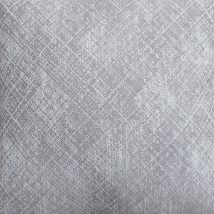 Gradesh Cushion, Blended Fabric, Grey, Natural White, Machine Made, Flat Weave 