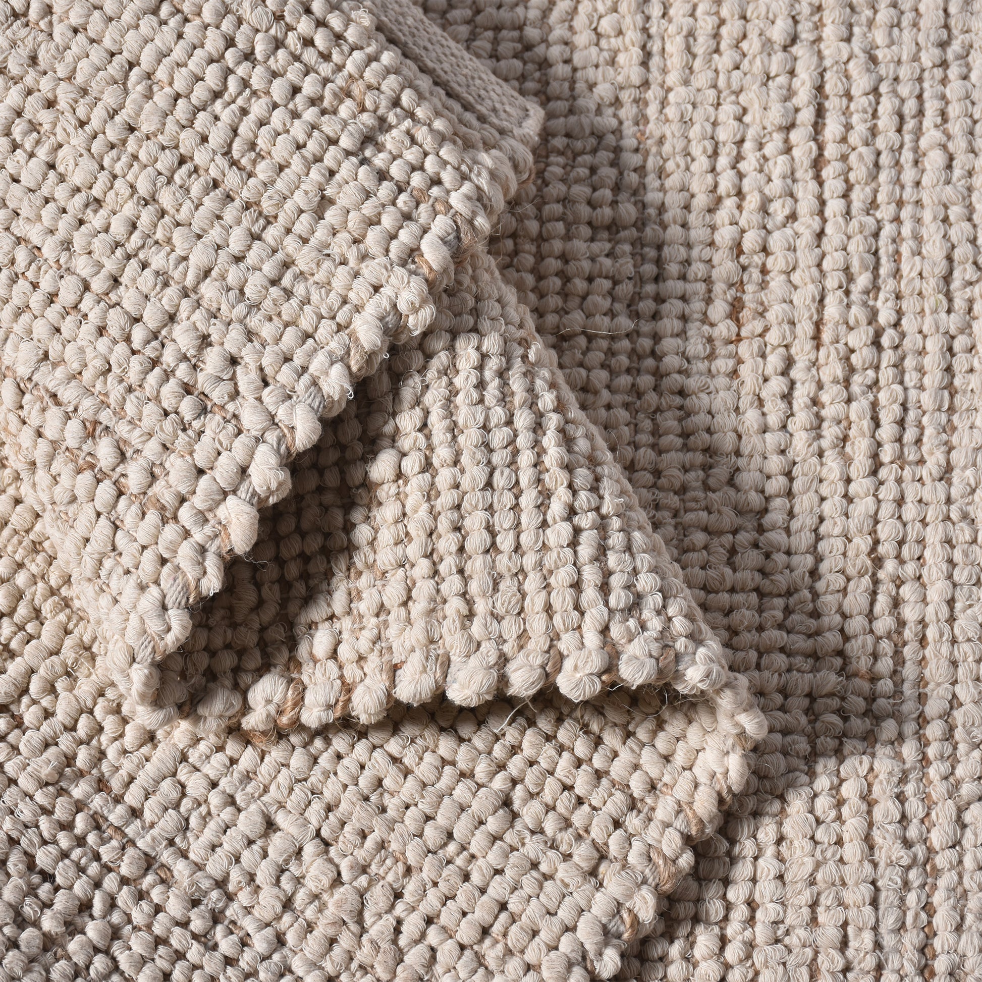 Area Rug, Bedroom Rug, Living Room Rug, Living Area Rug, Indian Rug, Office Carpet, Office Rug, Shop Rug Online, Jute, Cotton, Natural, Natural White, Pitloom, Flat Weave, Classic