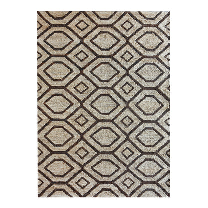 Area Rug, Bedroom Rug, Living Room Rug, Living Area Rug, Indian Rug, Office Carpet, Office Rug, Shop Rug Online, Hemp, Leather, Natural, Brown, Pitloom, Flat Weave, Geometrical