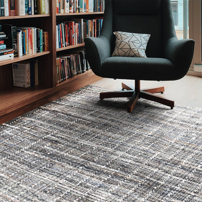 Area Rug, Bedroom Rug, Living Room Rug, Living Area Rug, Indian Rug, Office Carpet, Office Rug, Shop Rug Online, Recycled Fabric, Hemp, Charcoal, Pitloom, Flat Weave, Textured