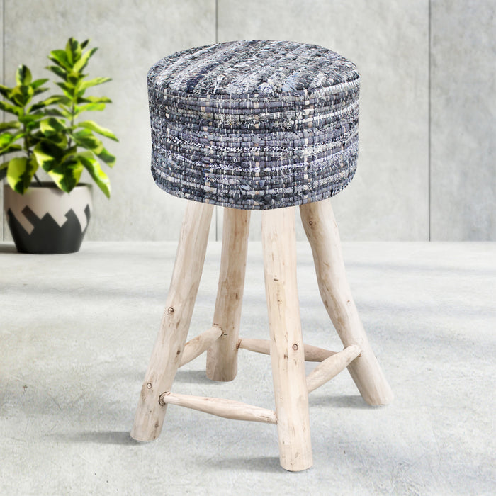 HARRIS BAR STOOL - DENIM