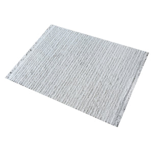 Area Rug, Bedroom Rug, Living Room Rug, Living Area Rug, Indian Rug, Office Carpet, Office Rug, Shop Rug Online, Cotton, Natural White, Bm Fn, Cut And Loop, Stripes
