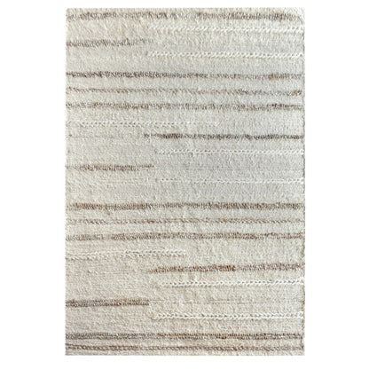Area Rug, Bedroom Rug, Living Room Rug, Living Area Rug, Indian Rug, Office Carpet, Office Rug, Shop Rug Online, Hemp, Cotton Salvage, Natural, Natural White, Pitloom, All Loop, Stripes