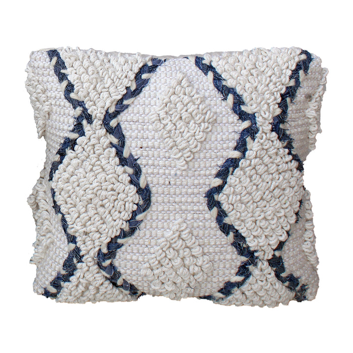 ISTRA PILLOW - COTTON/ DENIM/ WOOL