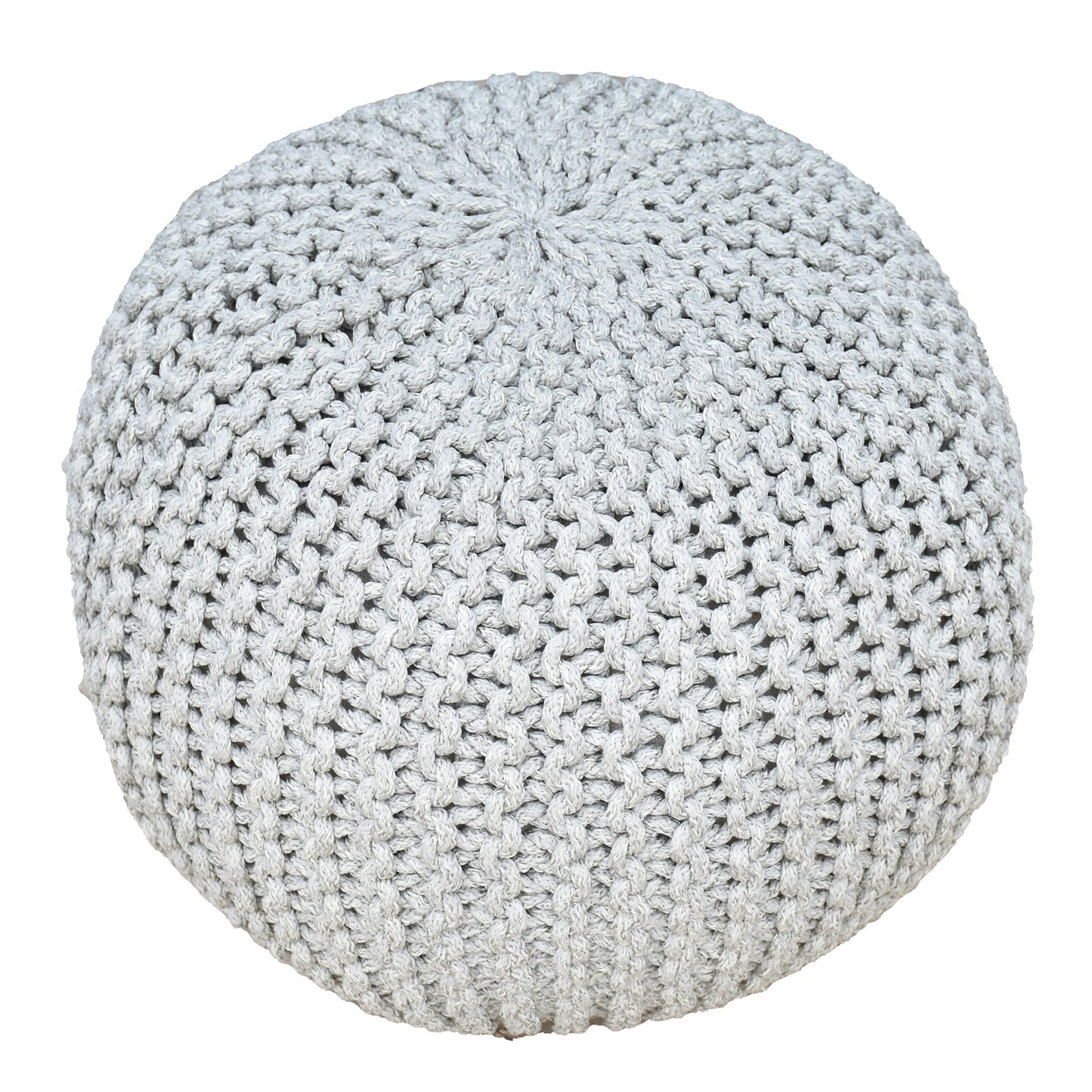 Jarrow Pouf, Pet, Natural White