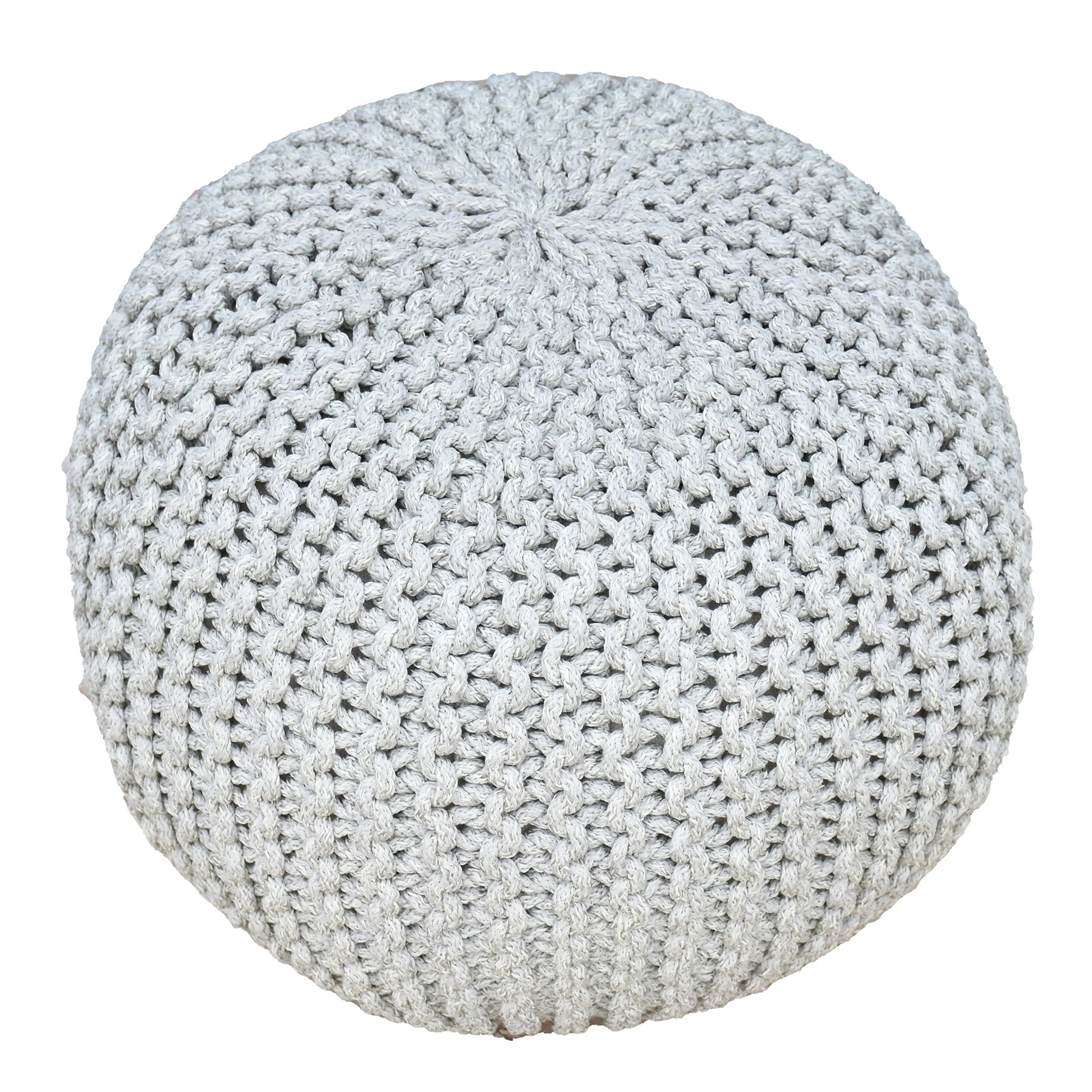Jarrow Pouf, Pet, Natural White