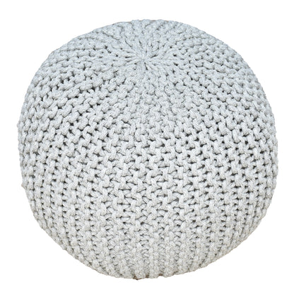 Jarrow Pouf, Pet, Natural White