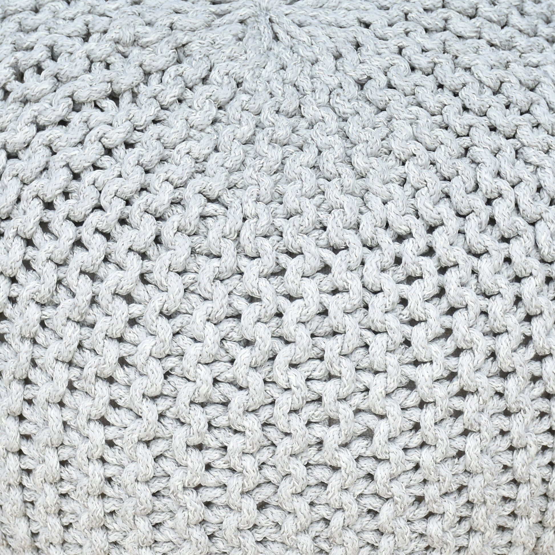 Jarrow Pouf, Pet, Natural White