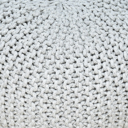 Jarrow Pouf, Pet, Natural White