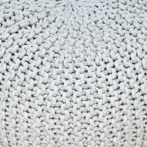 Jarrow Pouf, Pet, Natural White