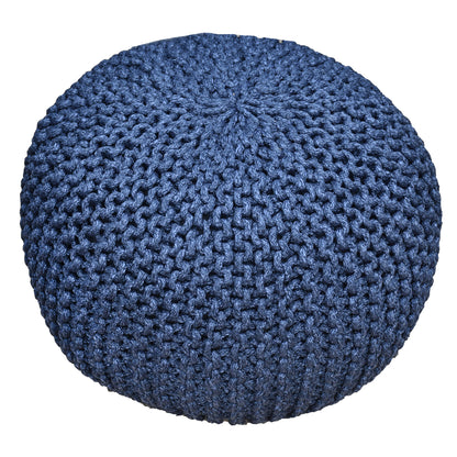 Jarrow Pouf, Pet, Navy