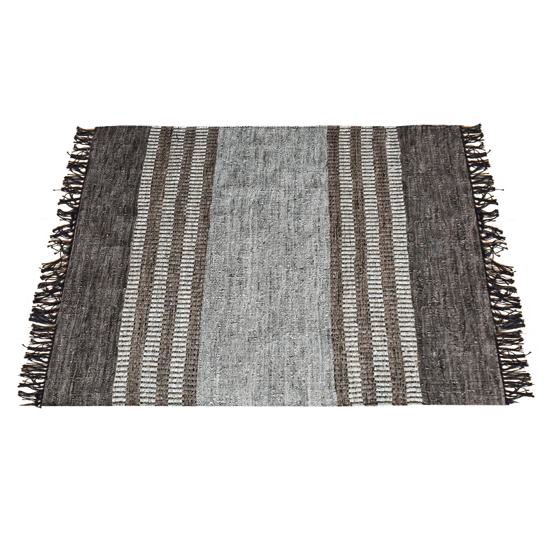 Area Rug, Bedroom Rug, Living Room Rug, Living Area Rug, Indian Rug, Office Carpet, Office Rug, Shop Rug Online, Leather, Hemp, Taupe, Pitloom, Flat Weave, Textured
