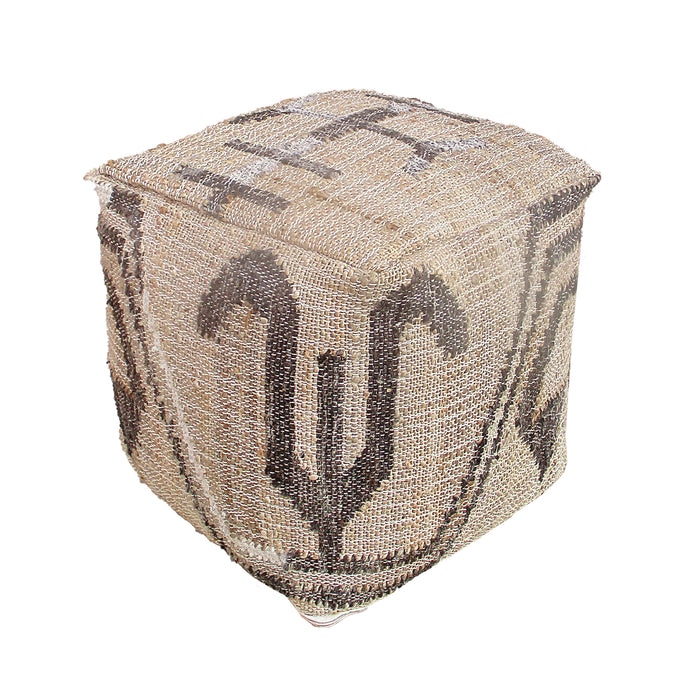 KAMAROD  POUF - JUTE/ WOOL