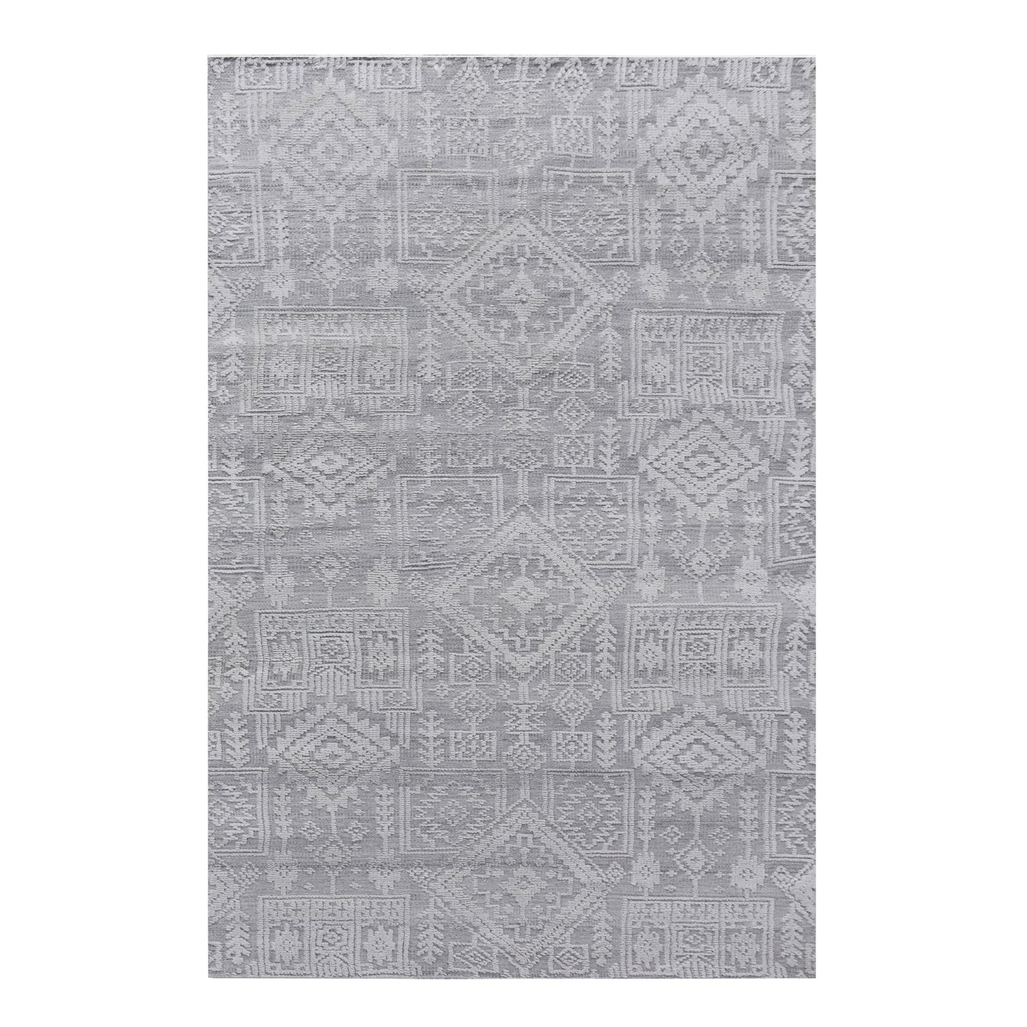 Area Rug, Bedroom Rug, Living Room Rug, Living Area Rug, Indian Rug, Office Carpet, Office Rug, Shop Rug Online, Pet, Grey, Natural White, Pitloom, All Loop , traditional