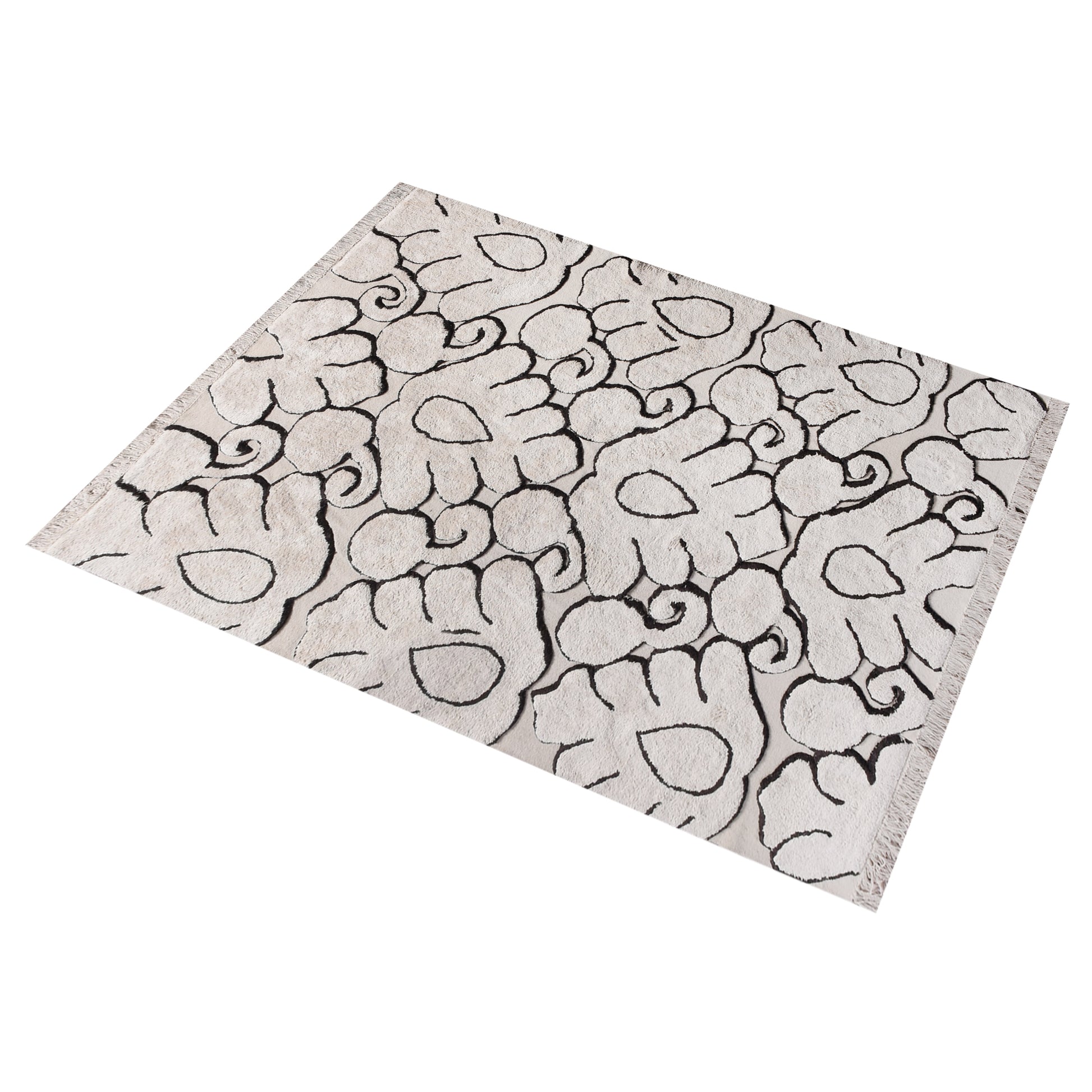 Area Rug, Bedroom Rug, Living Room Rug, Living Area Rug, Indian Rug, Office Carpet, Office Rug, Shop Rug Online, Cotton, Natural White, Brown, Bm Sn, All Cut, modern